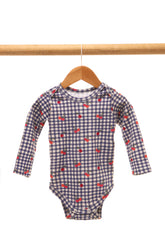Body med rutete kirsebærmønster