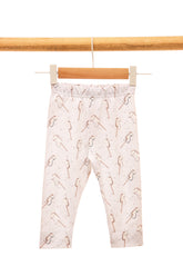 Leggings med kjepphestmønster